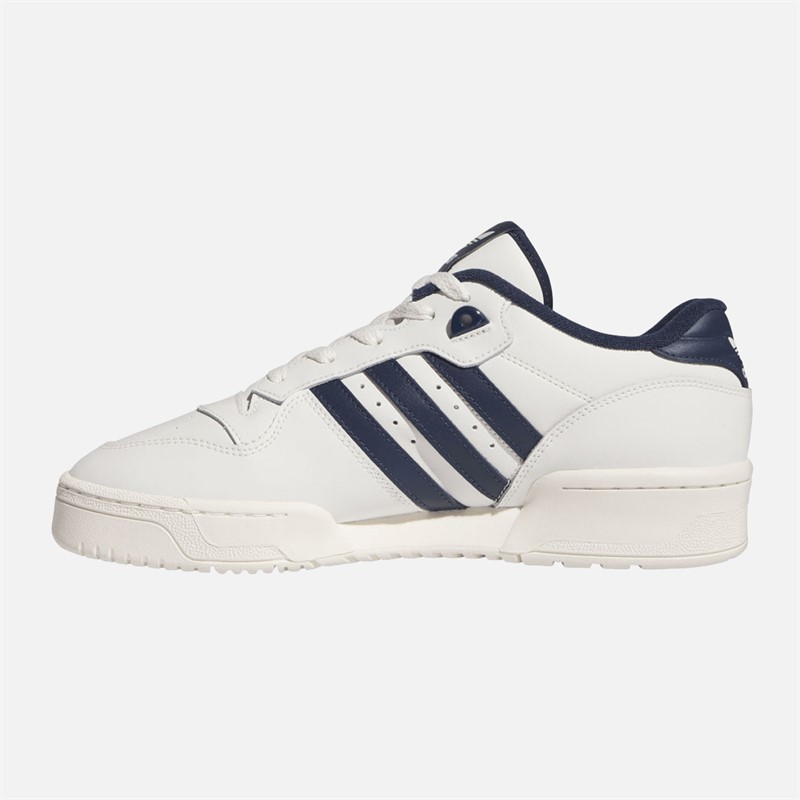 adidas Originals Mens Rivalry Low Trainers Core White/Night Indigo/Off White