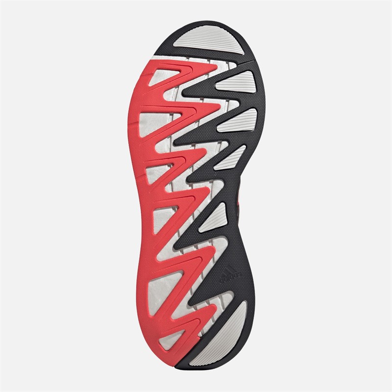 adidas Originals Mens Adizero Aruku Trainers Core Black/Semi Lucid Red/Grey Two