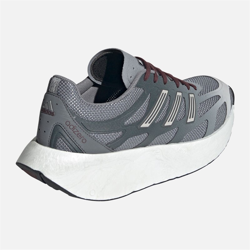 adidas Originals Mens Adizero Aruku Trainers Grey Three/Grey Five/Aurora Ruby