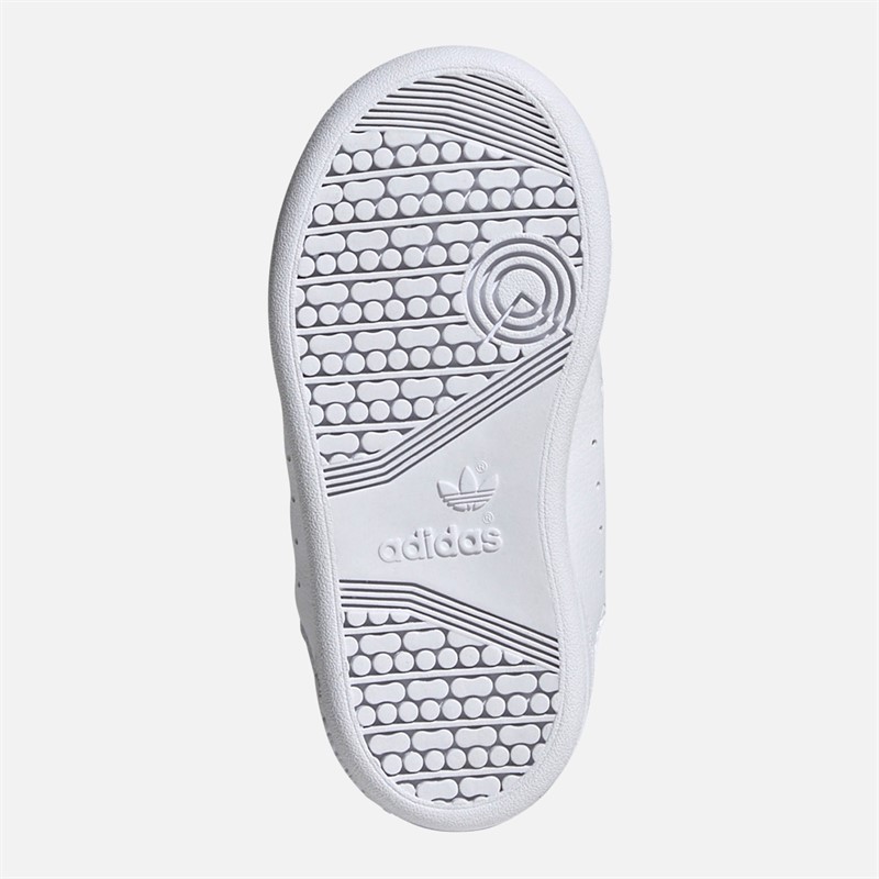 adidas Originals Infant Girls Team Court 2.0 STR Trainers Cloud White/Clear Pink/Cloud White