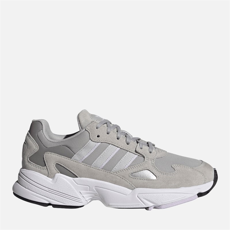 adidas Originals Womens Falcon Trainers Grey Two/Grey Two/Silver Dawn