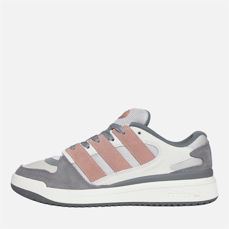 adidas Originals Mens Forum2000 Trainers Core White/Warm Clay/Grey Three
