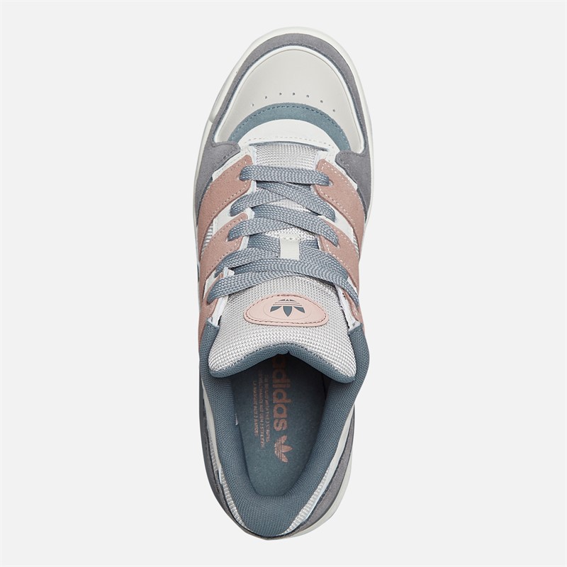 adidas Originals Mens Forum2000 Trainers Core White/Warm Clay/Grey Three