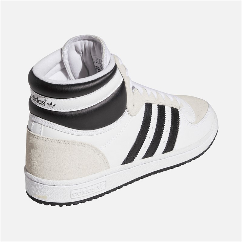 adidas Originals Mens Top Ten RB Trainers Cloud White/Crystal White/Core Black