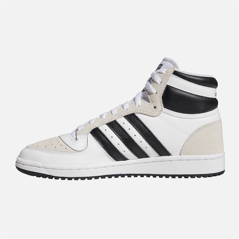 adidas Originals Mens Top Ten RB Trainers Cloud White/Crystal White/Core Black
