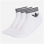 adidas Originals Island Club Trefoil Three Pack Quarter Socks White/Black