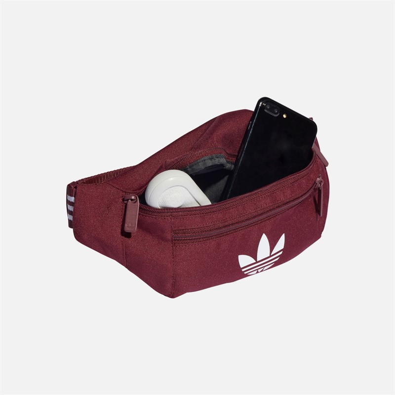 adidas Originals Adicolor Classic Waist Bag Maroon