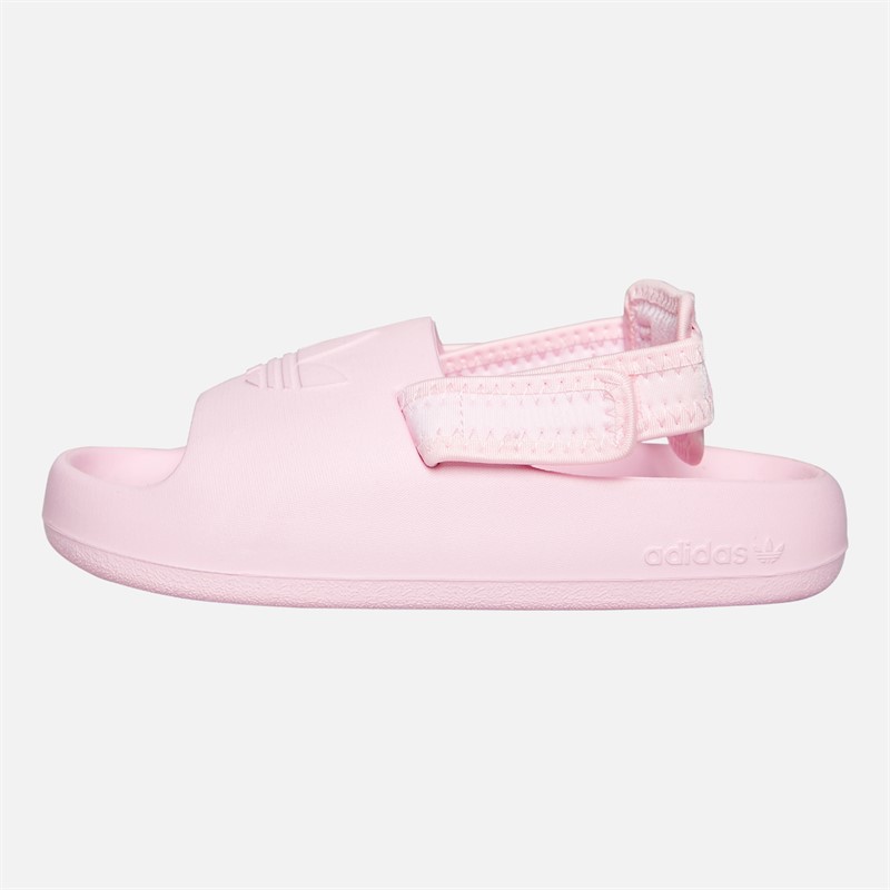 adidas Originals Girls Adifom Adilette Sliders Clear Pink