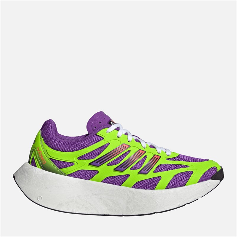 adidas Originals Womens Adizero Aruku Trainers Active Purple/Solar Green/Silver Metallic