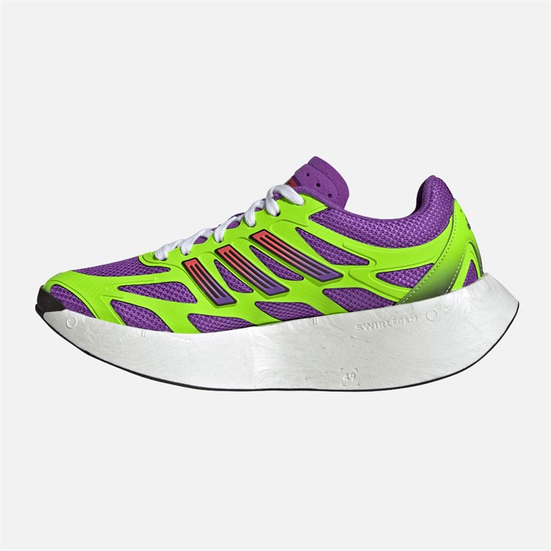 adidas Originals Womens Adizero Aruku Trainers Active Purple/Solar Green/Silver Metallic
