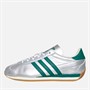 adidas Originals Womens Country OG Trainers Silver Metallic/Collegiate Green/Cream White