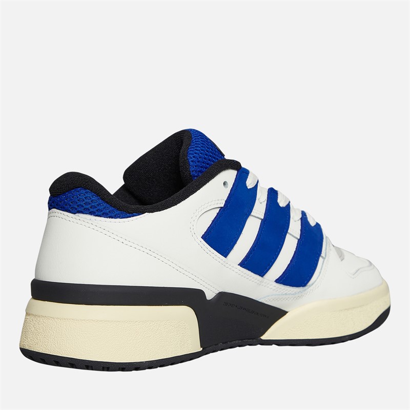 adidas Originals Mens Forum2000 Trainers Off White/Semi Lucid Blue/Easy Yellow