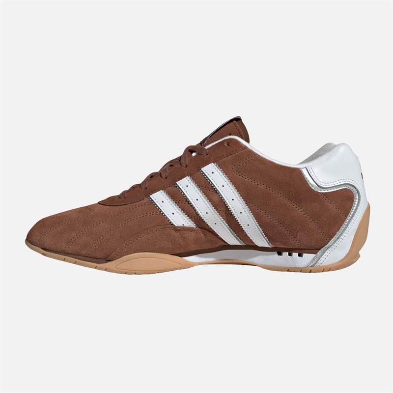 adidas Originals Adi Racer Lo Trainers Preloved Brown/Cloud White/Silver Metallic