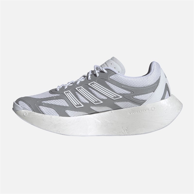 adidas Originals Mens Adizero Aruku Trainers Cloud White/Cloud White/Silver Metallic Cloud White / Cloud White / Silver Metallic