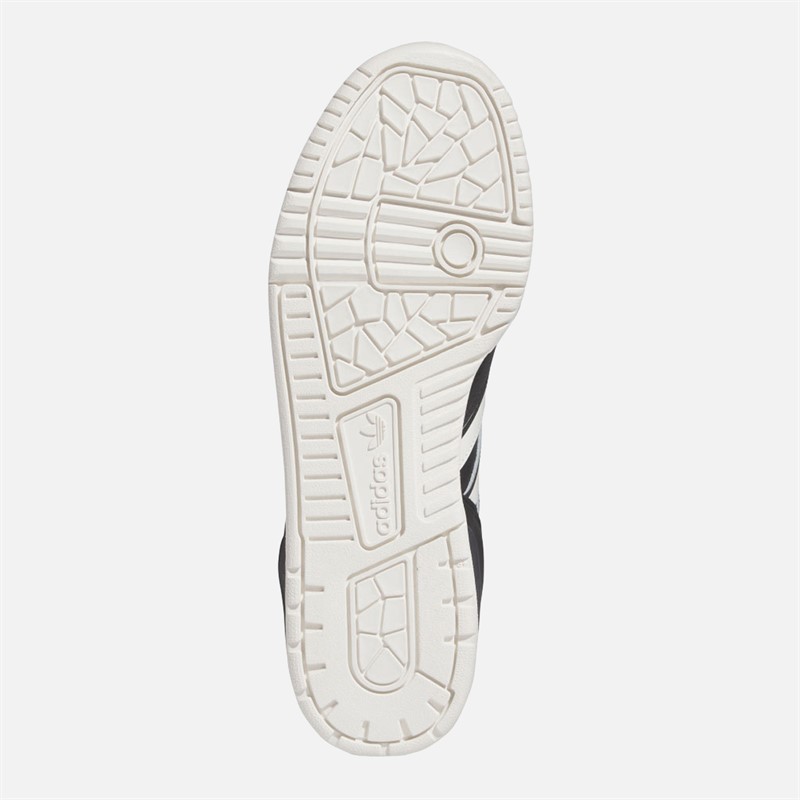adidas Originals Mens Rivalry Mid Trainers Core Black/Cloud White/Core Black
