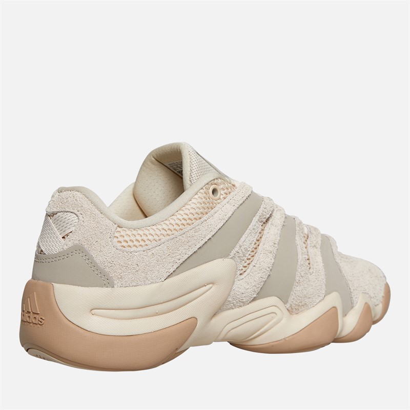adidas Originals Mens Crazy 8 Low Trainers Halo Ivory/Wonder Beige/Warm Sandstone