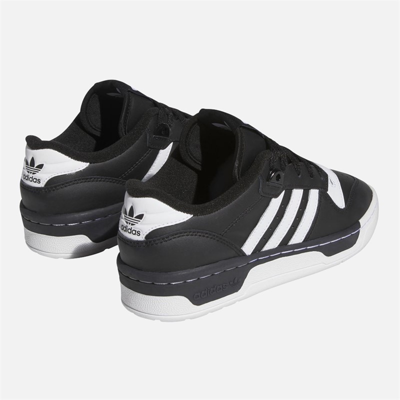 adidas Originals Junior Rivalry Low Trainers Core Black/Cloud White/Core Black