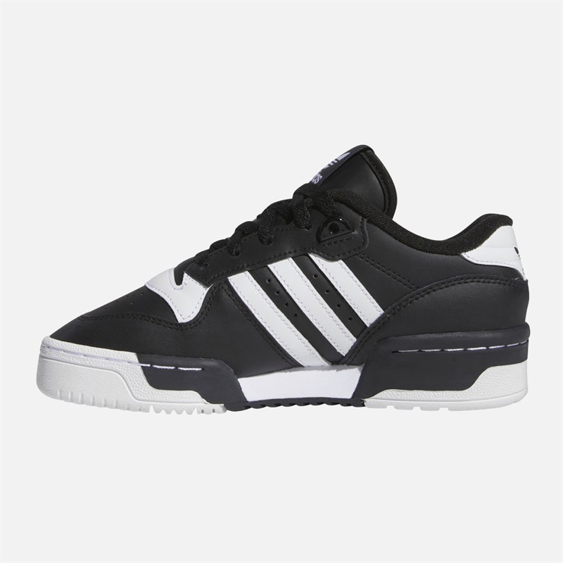 adidas Originals Junior Rivalry Low Trainers Core Black/Cloud White/Core Black