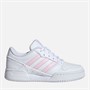 adidas Originals Junior Girls Team Court 2.0 Str Trainers Cloud White/Clear Pink/Cloud White