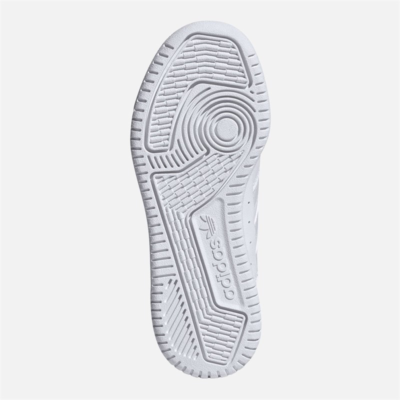 adidas Originals Junior Girls Team Court 2.0 Str Trainers Cloud White/Clear Pink/Cloud White