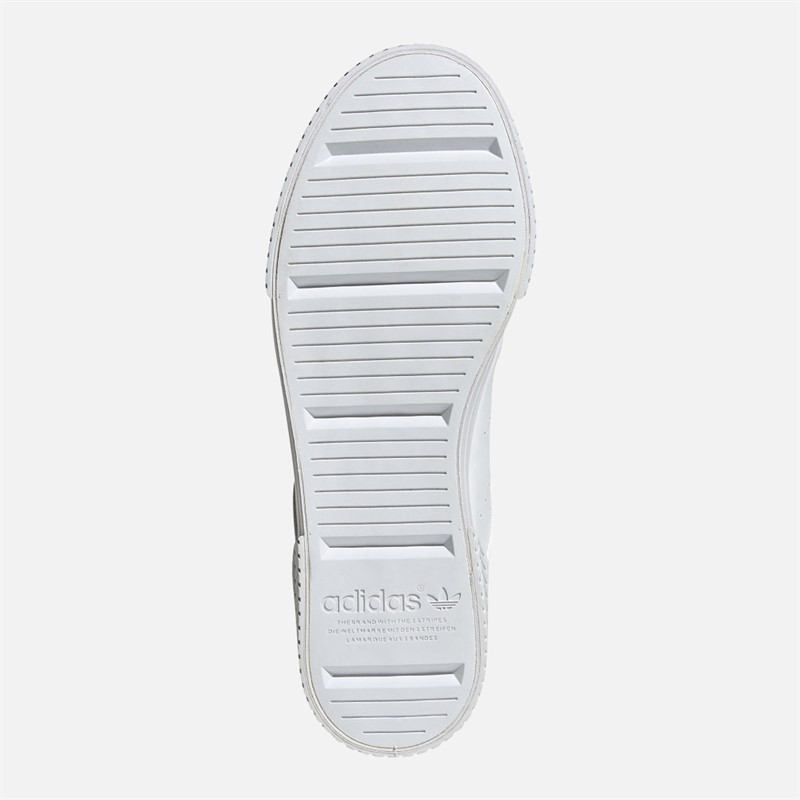 adidas Originals Womens Court Tourino Trainers Cloud White/Cloud White/Core Black