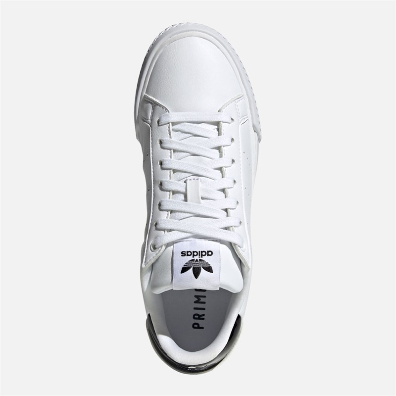 adidas Originals Womens Court Tourino Trainers Cloud White/Cloud White/Core Black