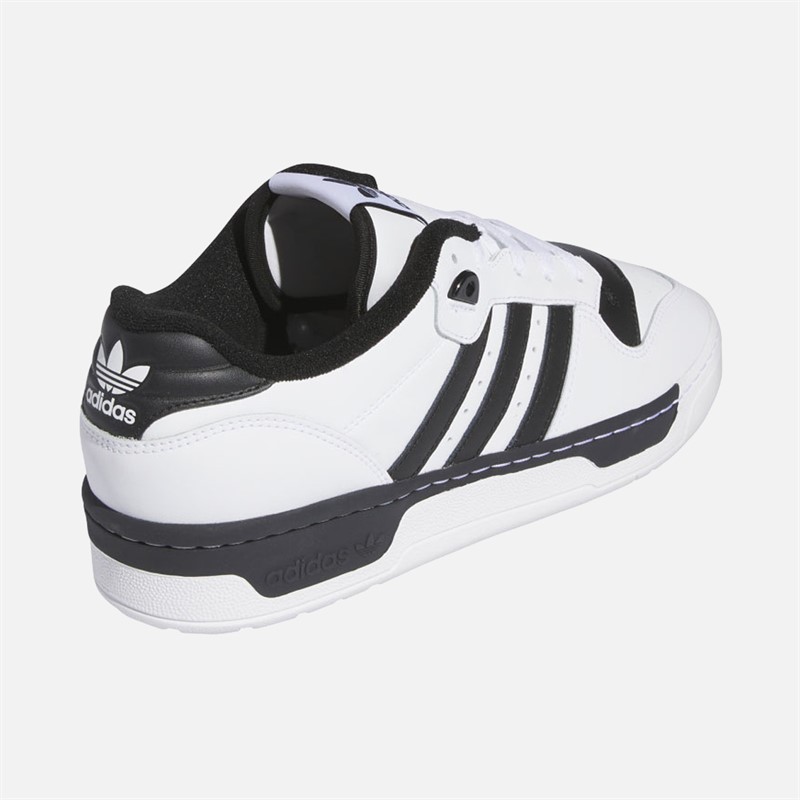 adidas Originals Mens Rivalry Low Trainers Cloud White/Black/White