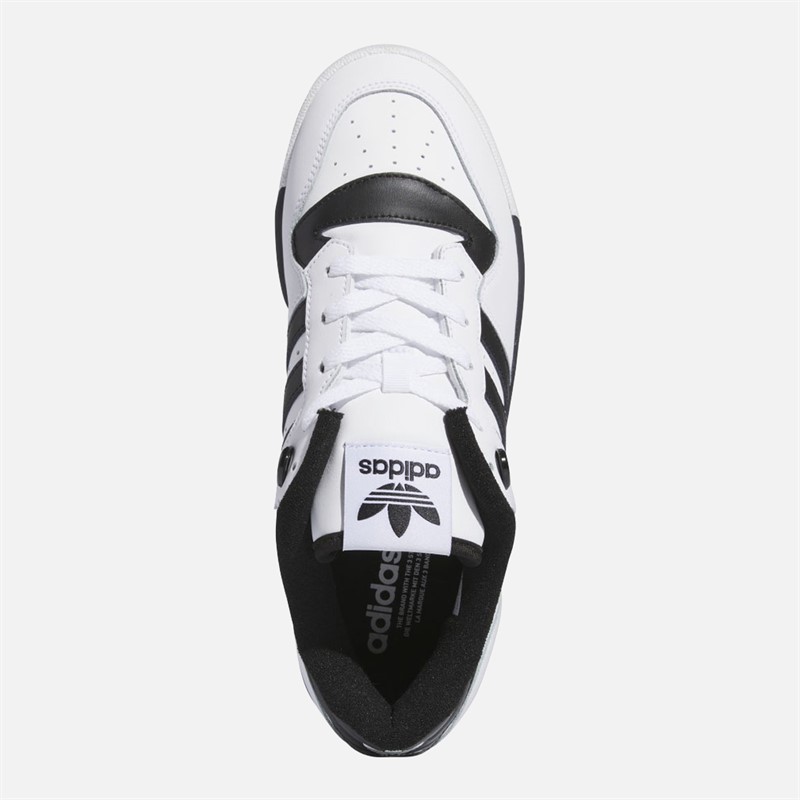 adidas Originals Mens Rivalry Low Trainers Cloud White/Black/White
