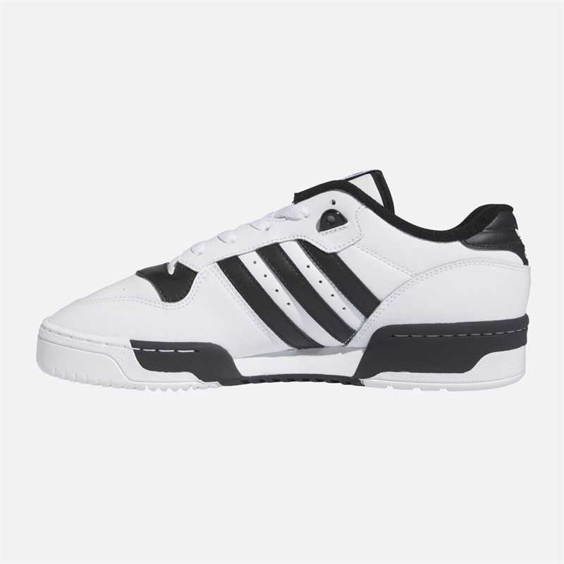 adidas Originals Mens Rivalry Low Trainers Cloud White/Black/White