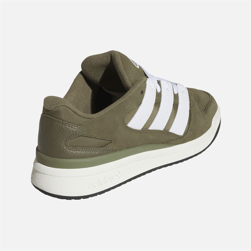 adidas Originals Mens Forum2000 Trainers Olive Strata/Cloud White/Cloud White