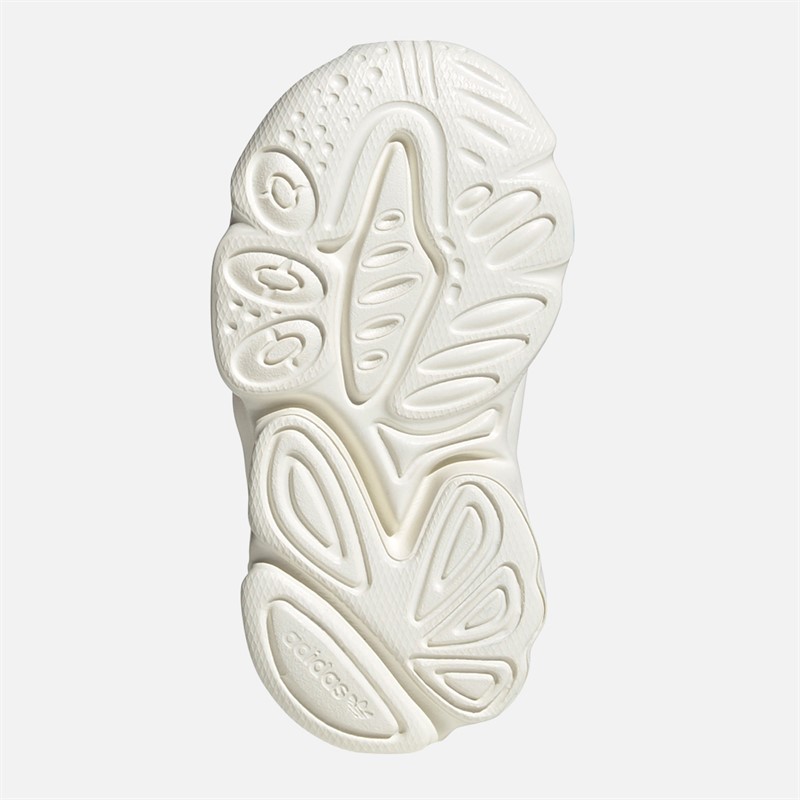 adidas Originals Infant Ozweego Trainers Crystal White/Cloud White/Off White