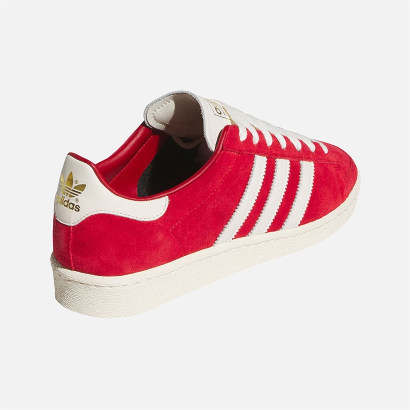 adidas Originals Mens Jabber Lo Trainers Team Power Red 2/Cream White/Gold Metallic