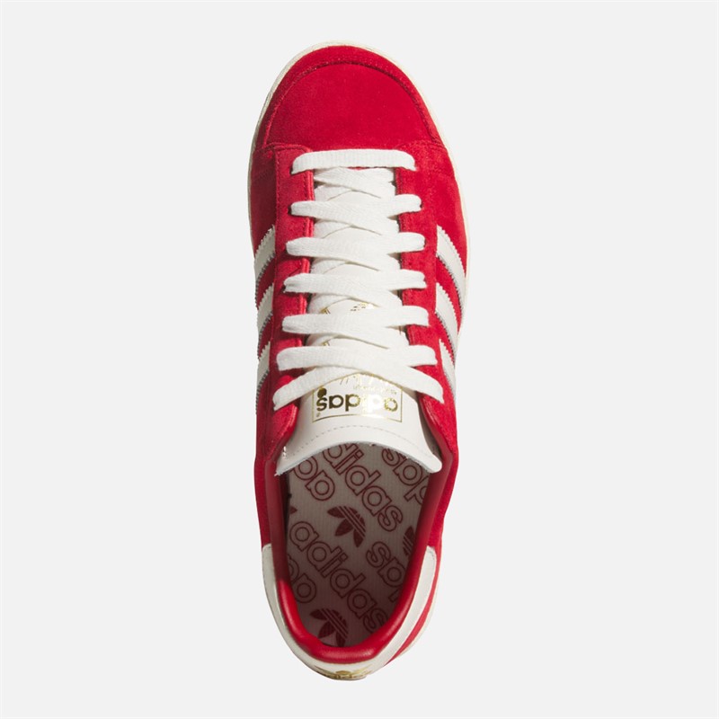 adidas Originals Mens Jabber Lo Trainers Team Power Red 2/Cream White/Gold Metallic