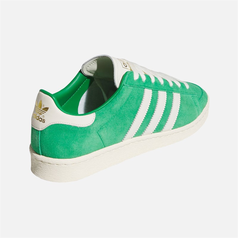 adidas Originals Mens Jabber Lo Trainers Green Glow/Cream White/Gold Metallic
