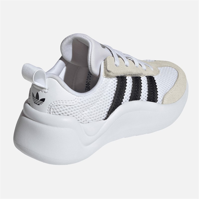 adidas Originals Kids Adifom 70s Comfort Closure Trainers Cloud White/Core Black/Chalk White