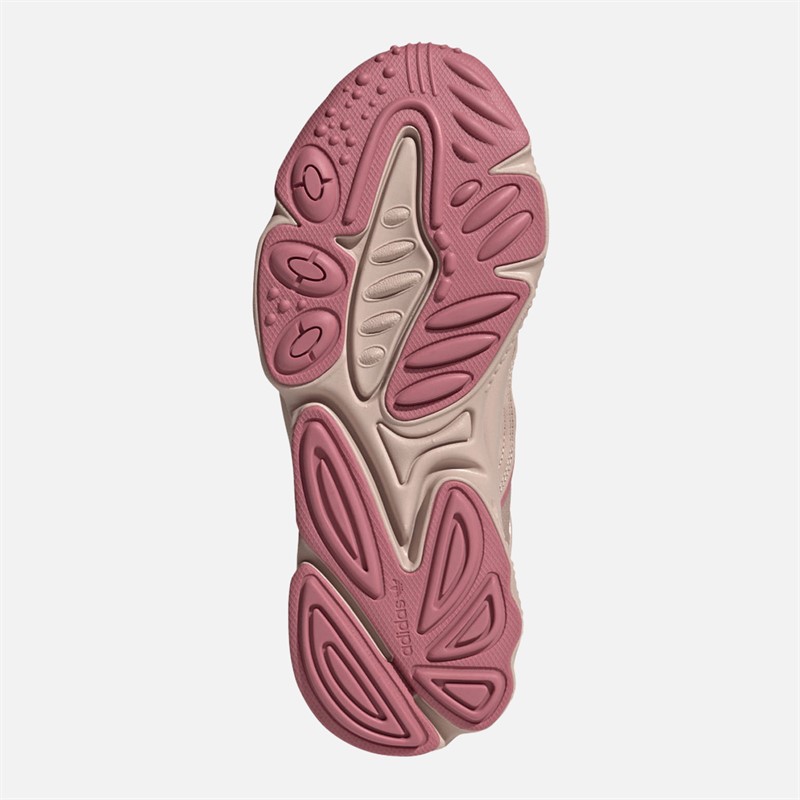 adidas Originals Womens Ozweego Trainers Wonder Taupe/Pink Strata/Wonder Taupe