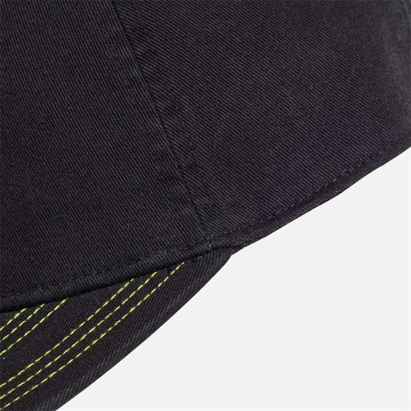 adidas Originals Flat-Brim Cap Black/Semi Solar Yellow