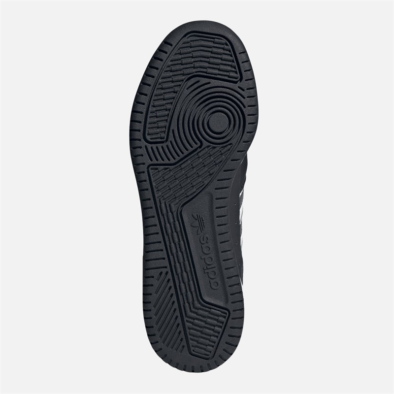 adidas Originals Mens Team Court 2.0 STR Trainers Core Black/Grey Five/Cloud White