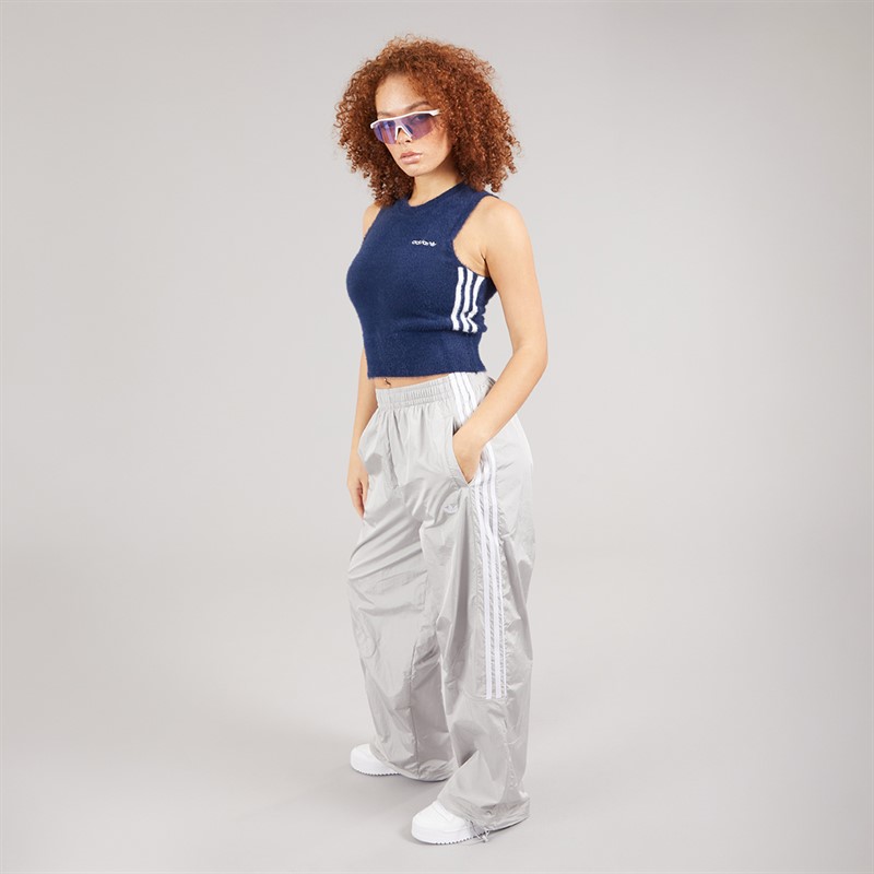 adidas Originals Womens Adicolor Teamgeist Track Pants Grey Two