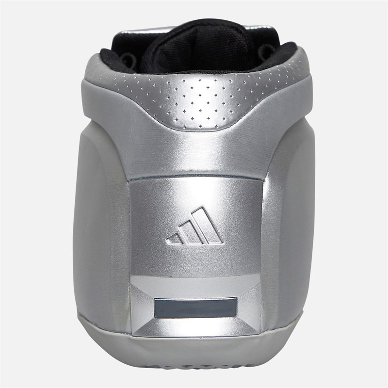 adidas Originals Mens Crazy 2 Trainers Silver Metallic/Core Black/Onix