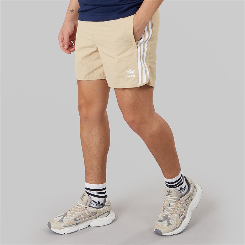adidas Originals Mens Adicolor Classics Sprinter Shorts Magic Beige