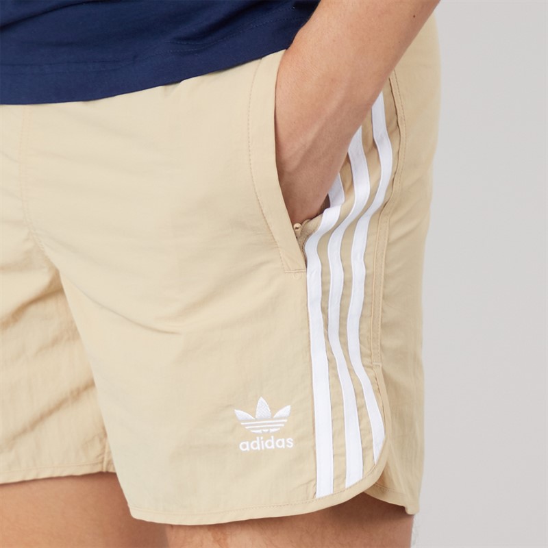 adidas Originals Mens Adicolor Classics Sprinter Shorts Magic Beige