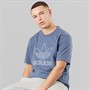 adidas Originals Mens Adicolor Outline Trefoil T-Shirt Preloved Ink