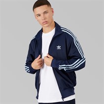 adidas Originals Mens Adicolour Firebird Track Top Night Indigo/Clear Sky