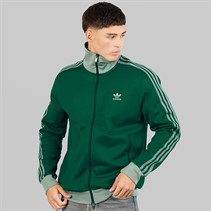 adidas Originals Mens Adicolor Classics Beckenbauer Track Top Collegiate Green/Silver Green