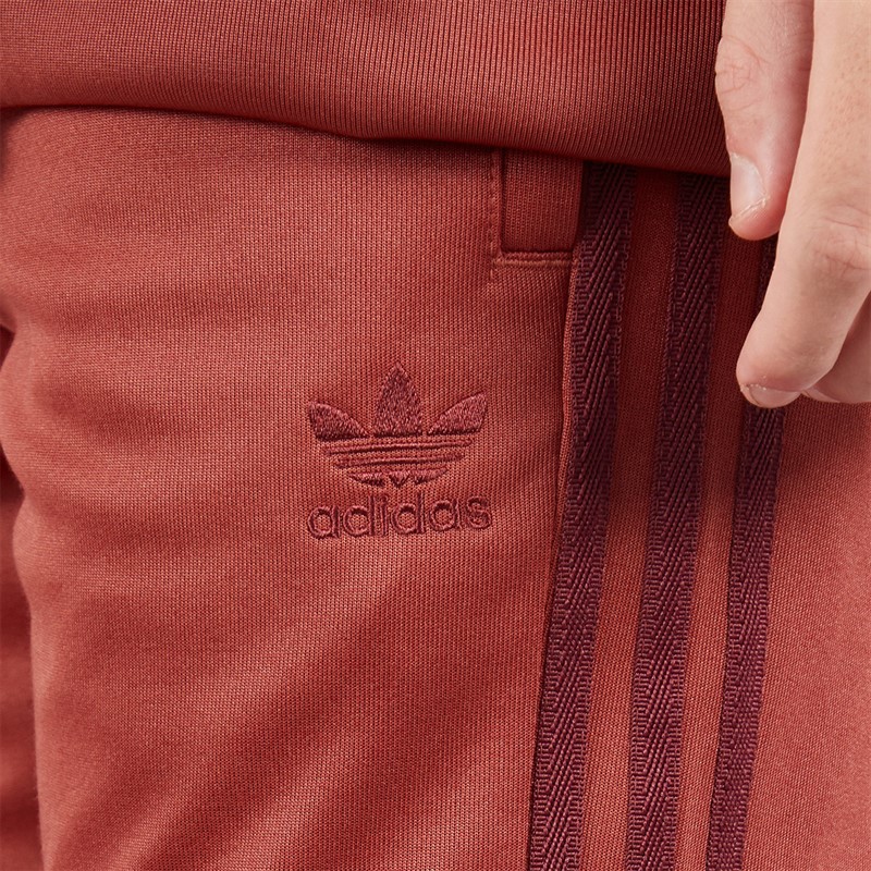 adidas Originals Mens Adicolour Classics Superstar Track Pants Preloved Ruby