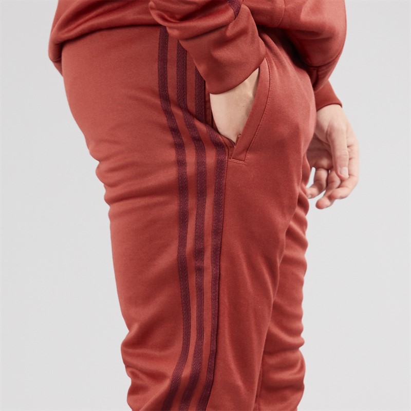 adidas Originals Mens Adicolour Classics Superstar Track Pants Preloved Ruby