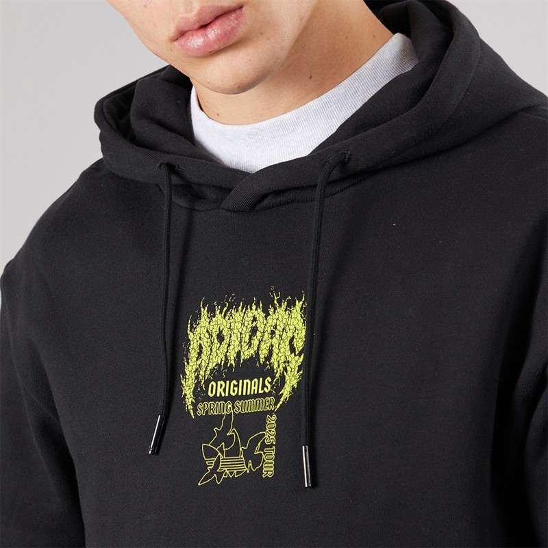 adidas Originals Mens Death Metal Hoodie Black