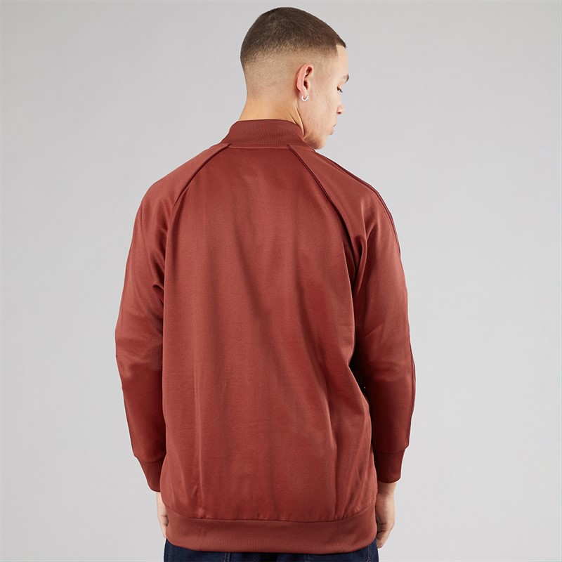 adidas Originals Mens Adicolour Classics Superstar Track Top Preloved Ruby