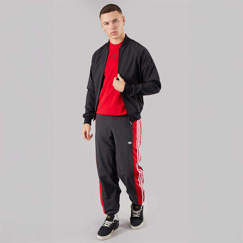 adidas Originals Mens Bonded Superstar Track Top Black